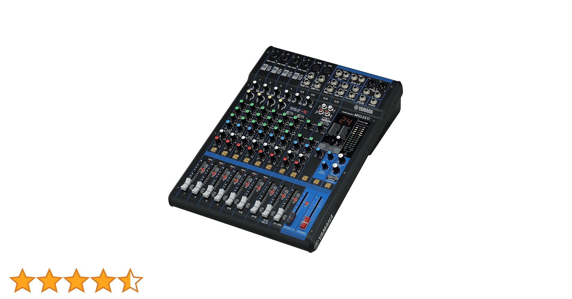 Amazon | Yamaha MG12XU 12-Input 4-Bus Mixer with Effects by Yamaha